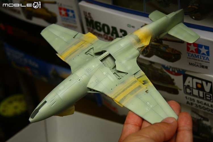 [模型製作記] 英國海鷹式戰鬥機 Hawker Sea Hawk 1/48