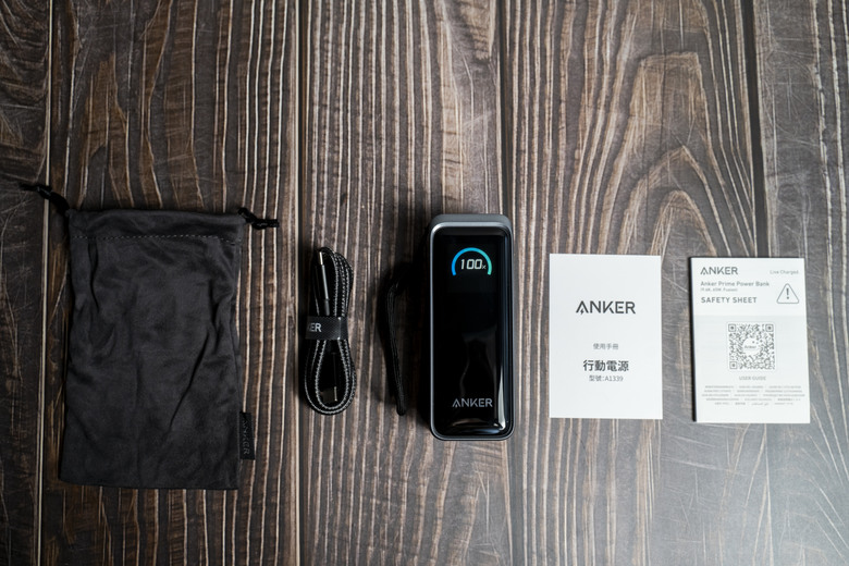 點我看大圖 【開箱測試】ANKER A1339 9600mAh 65W 急速快充行動電源