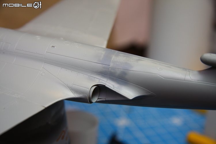 [模型製作記] 英國海鷹式戰鬥機 Hawker Sea Hawk 1/48