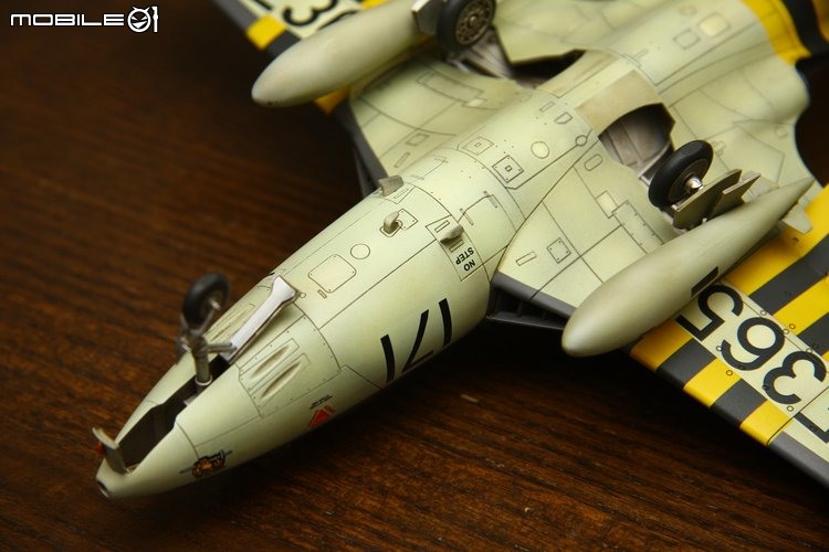 [模型製作記] 英國海鷹式戰鬥機 Hawker Sea Hawk 1/48