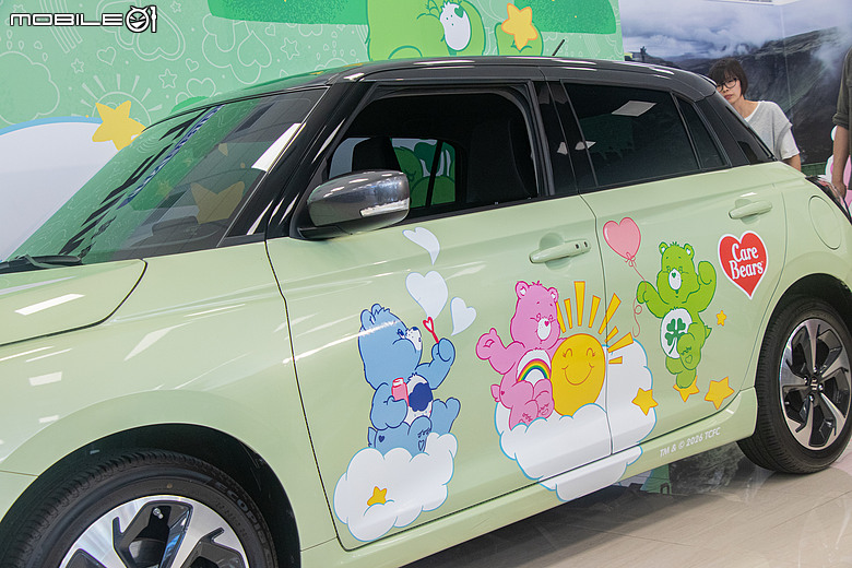 【採訪】Suzuki 彰化所盛大開幕，「Swift | Care Bears」彩繪特仕車搶先亮相！