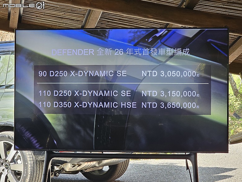 駕著2026小改款Defender D350 X-Dynamic HSE前進宜蘭不老部落|一趟融合文化與駕馭的山林之旅!