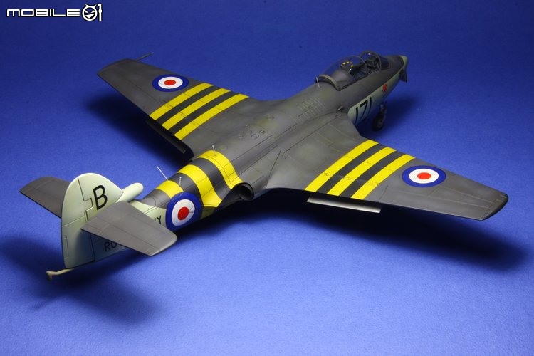 [模型製作記] 英國海鷹式戰鬥機 Hawker Sea Hawk 1/48