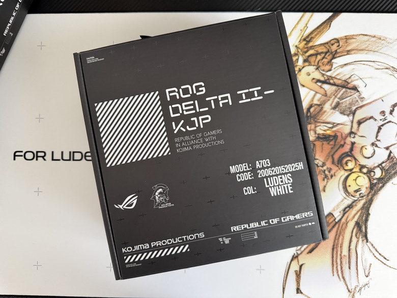 【開箱｜心得】超美白黑金配色…ROG和小島工作室首次跨界合作｜ROG × KJP 聯名周邊