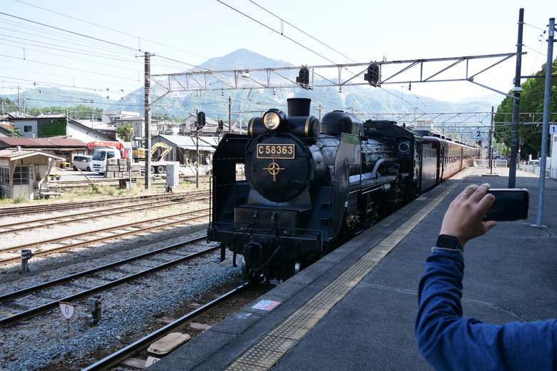 和川越一樣搭特急能到達的秩父