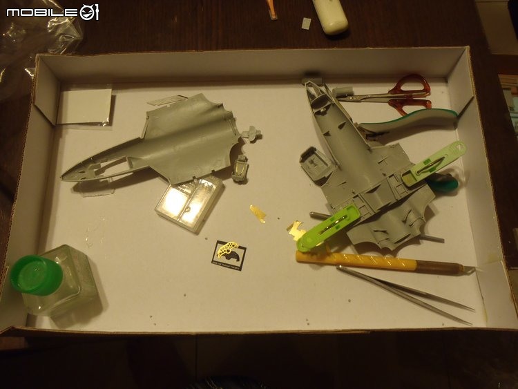 [模型製作記] 英國海鷹式戰鬥機 Hawker Sea Hawk 1/48