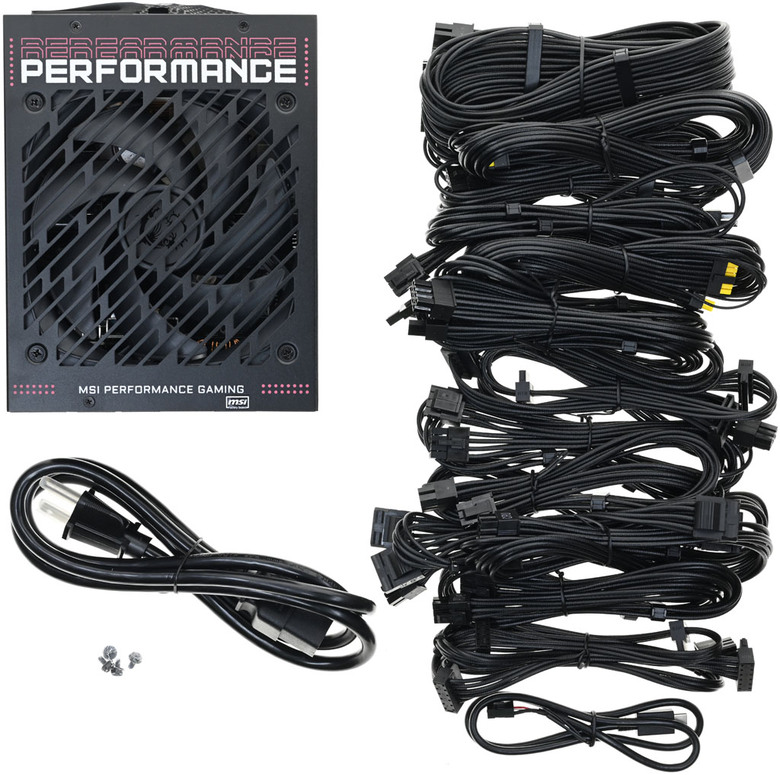 點我看大圖 MSI MPG Ai1600TS PCIE5 1600W鈦金全模組電源開箱