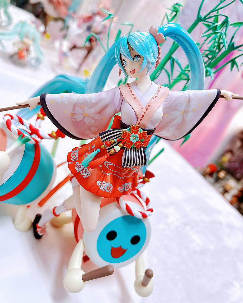 【開箱】BNFDX 初音未來 × 太鼓達人 - 一鼓一音,躍然於聲!