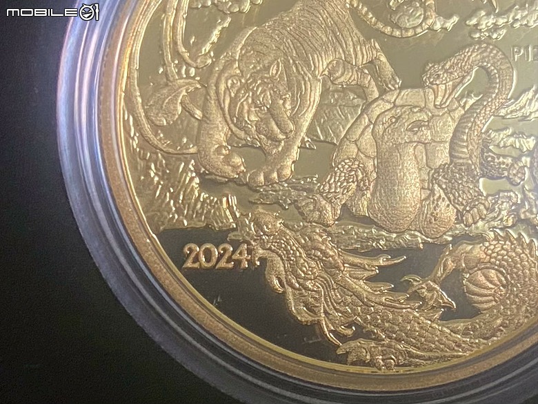 【分享開箱】2024澳洲柏斯鑄幣廠四大神獸青龍白虎朱雀玄武1盎司精鑄金幣 - The Perth Mint Chinese Myths and Legends Four Guardians 2024 1oz Gold Proof Coin