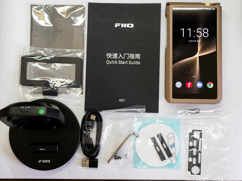 [開箱] Fiio M27二代超級戰艦 重量級DAP隨身播放器 鈦合金版