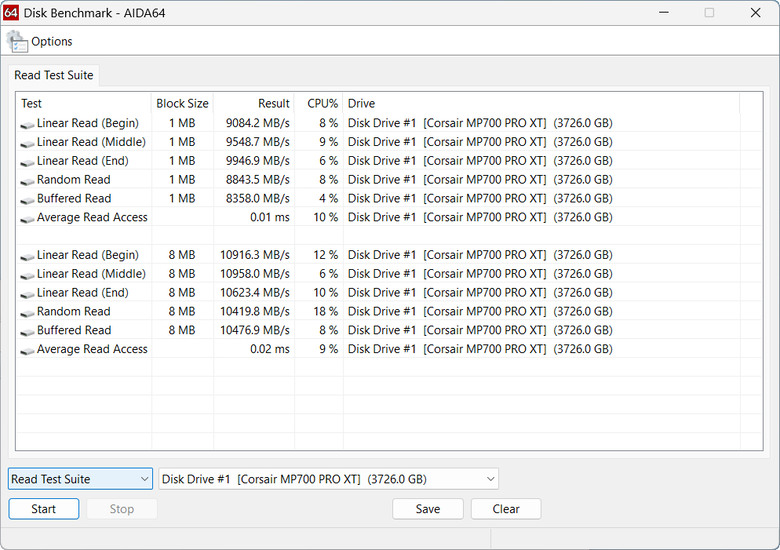 【開箱簡測】Corsair MP700 Pro XT 4TB PCIe Gen5.0 x4 NVMe SSD X870E/Z890 雙平台效能簡測 (圖多)