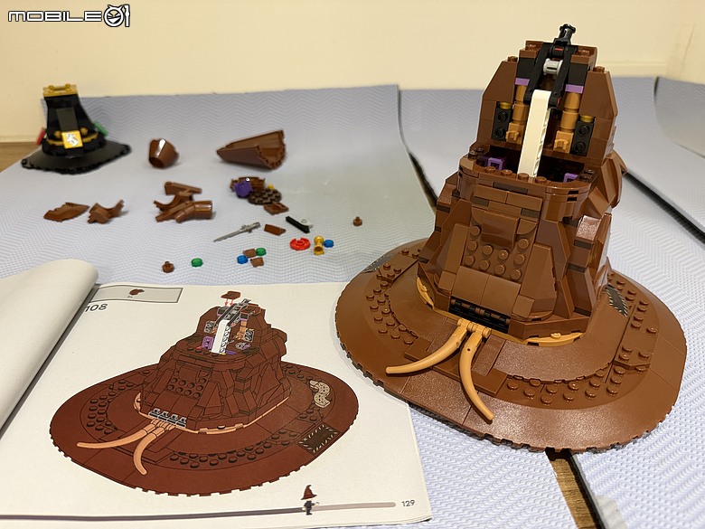 點我看大圖 LEGO 哈利波特 76429 分類帽開箱|為寶寶打造一個魔法童年
