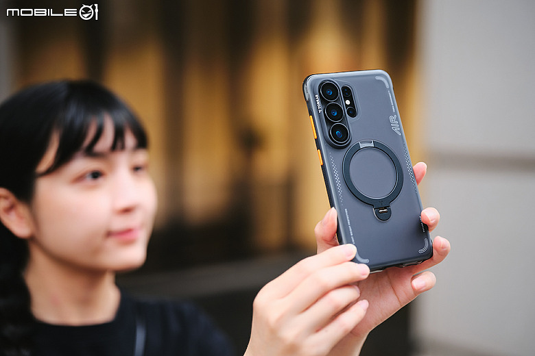 點我看大圖 Samsung S26 Ultra手機殼開箱-TORRAS Ostand Spin Air 保護殼、保護貼、鏡頭貼全系列實測