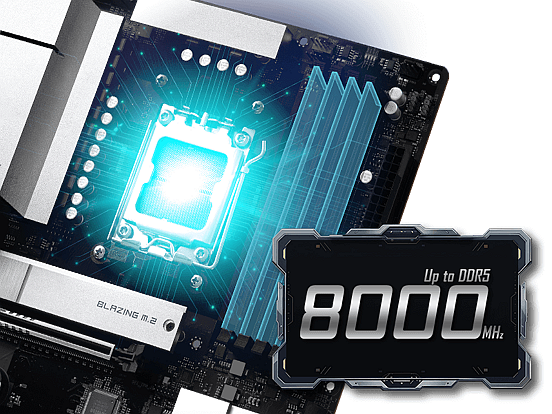 5K有找最便宜 B850 ATX 登場 ASRock 華擎 Rock B850「電漿銀」