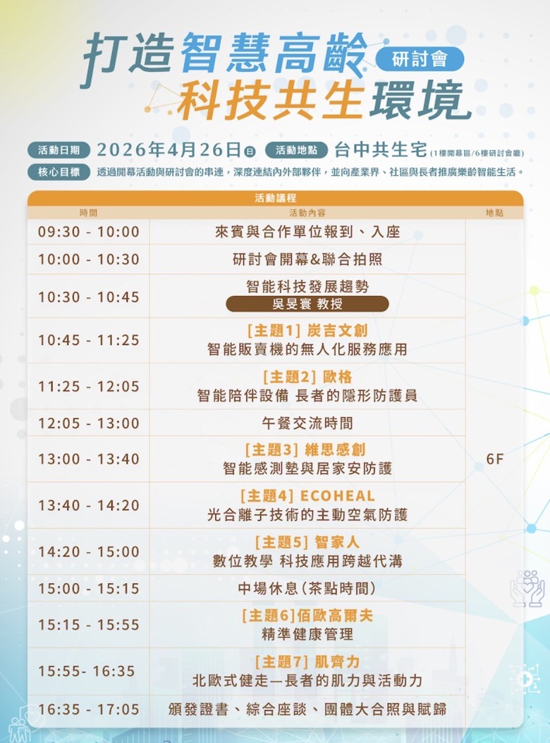 美國生醫集團ABVC進駐台中共生宅，攜手業界打造高齡智能科技共生示範場域，穩步推進子公司「雙掛牌、雙配股」戰略
