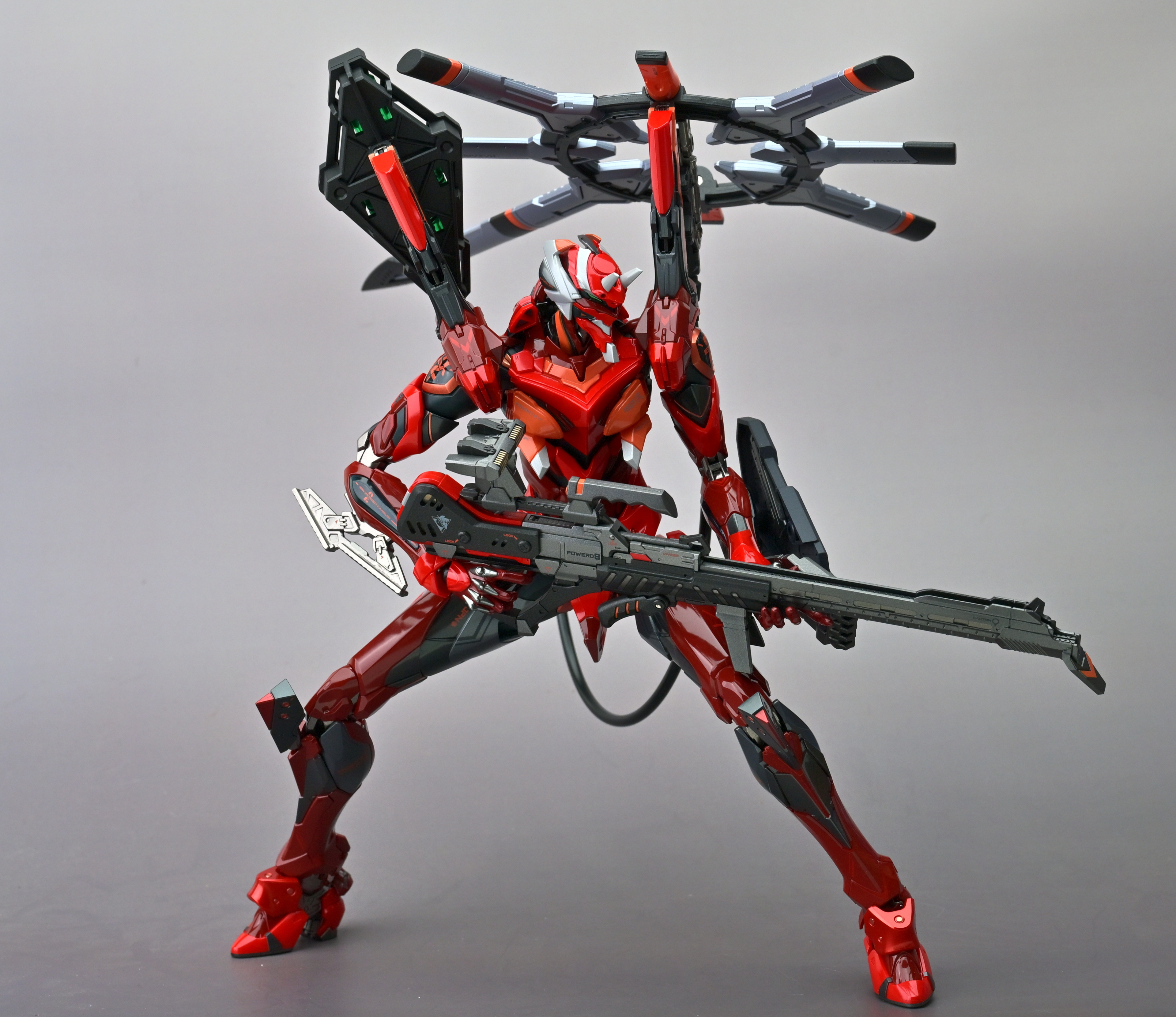 【CCSTOYS鐵魄】 明日香的赤紅怒火 浴火重生的野獸 鐵魄 EVA 貳號機 II式 開箱