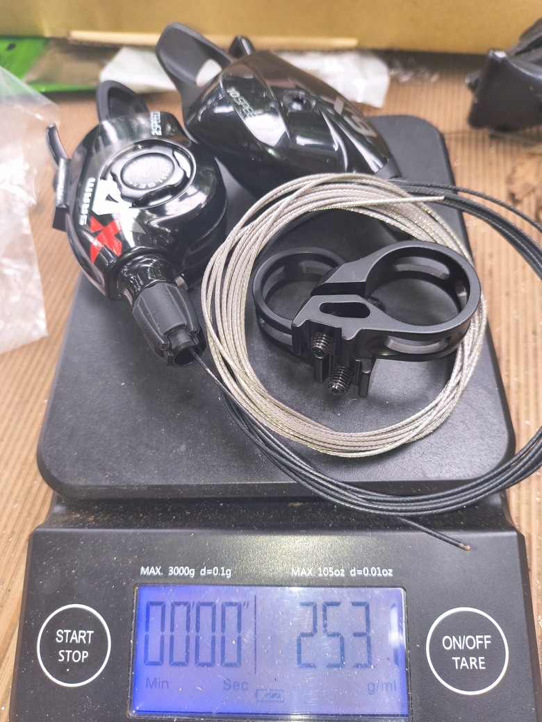 自組碟煞鈦合金小徑+鋼管小徑