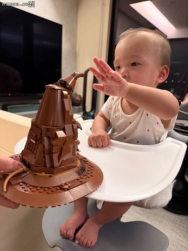 點我看大圖 LEGO 哈利波特 76429 分類帽開箱|為寶寶打造一個魔法童年