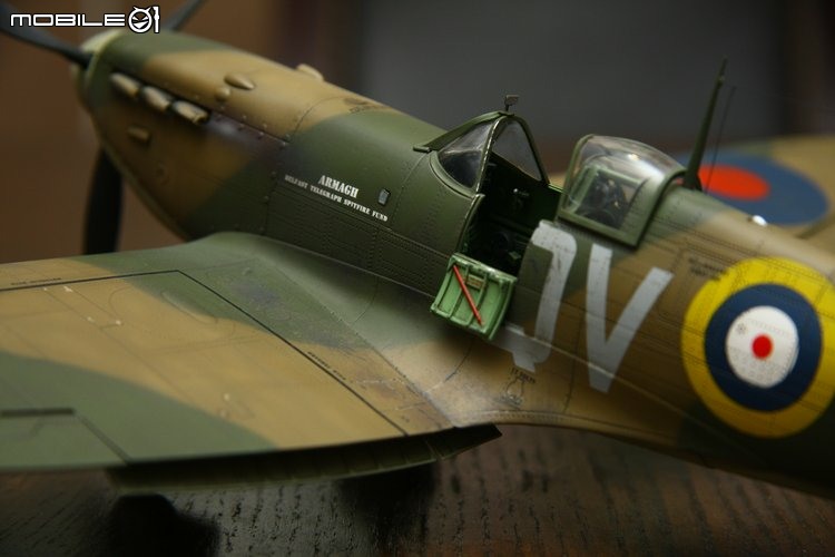 [模型製作記] 英國噴火戰鬥機Spitfire MK.II 1/32