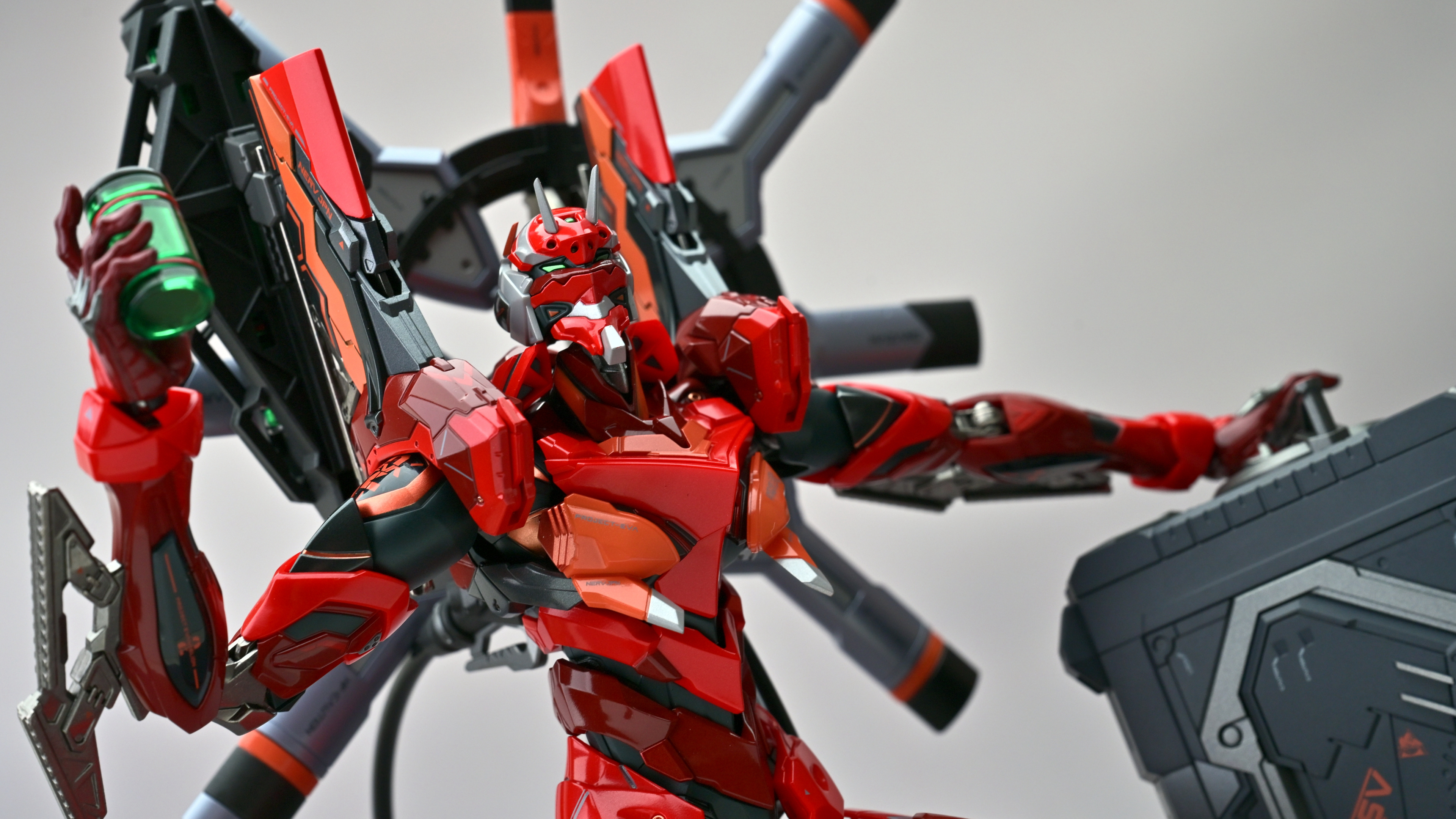 【CCSTOYS鐵魄】 明日香的赤紅怒火 浴火重生的野獸 鐵魄 EVA 貳號機 II式 開箱