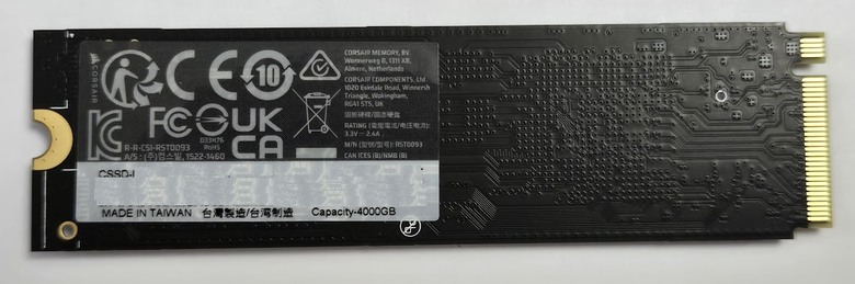 【開箱簡測】Corsair MP700 Pro XT 4TB PCIe Gen5.0 x4 NVMe SSD X870E/Z890 雙平台效能簡測 (圖多)