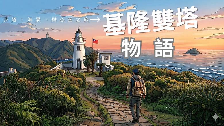 【基隆雙塔🌟物語】步道、海景、與💓心靈之旅~      #安哥遊蹤