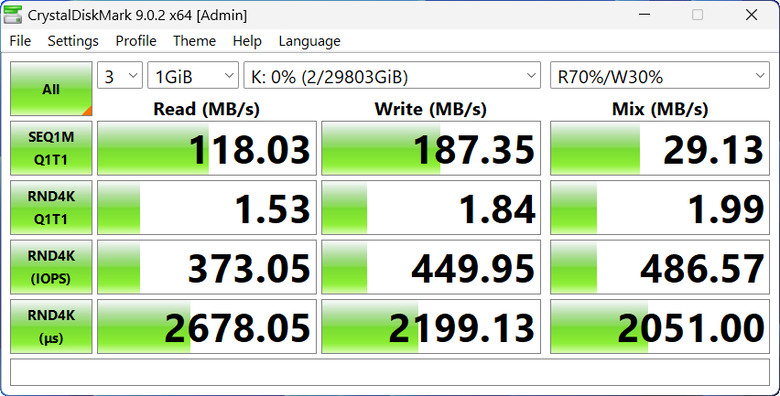 【開箱簡測】Seagate NAS (那嘶狼) IronWolf Pro 32TB ST32000NT000 硬碟效能簡測 (圖多)