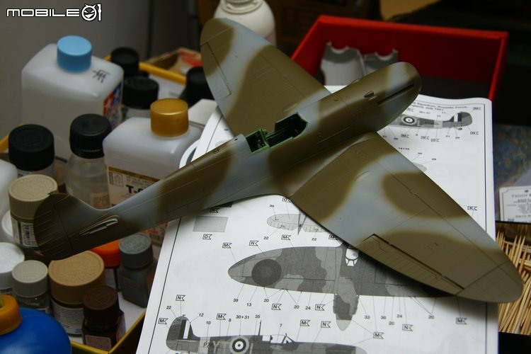 [模型製作記] 英國噴火戰鬥機Spitfire MK.II 1/32