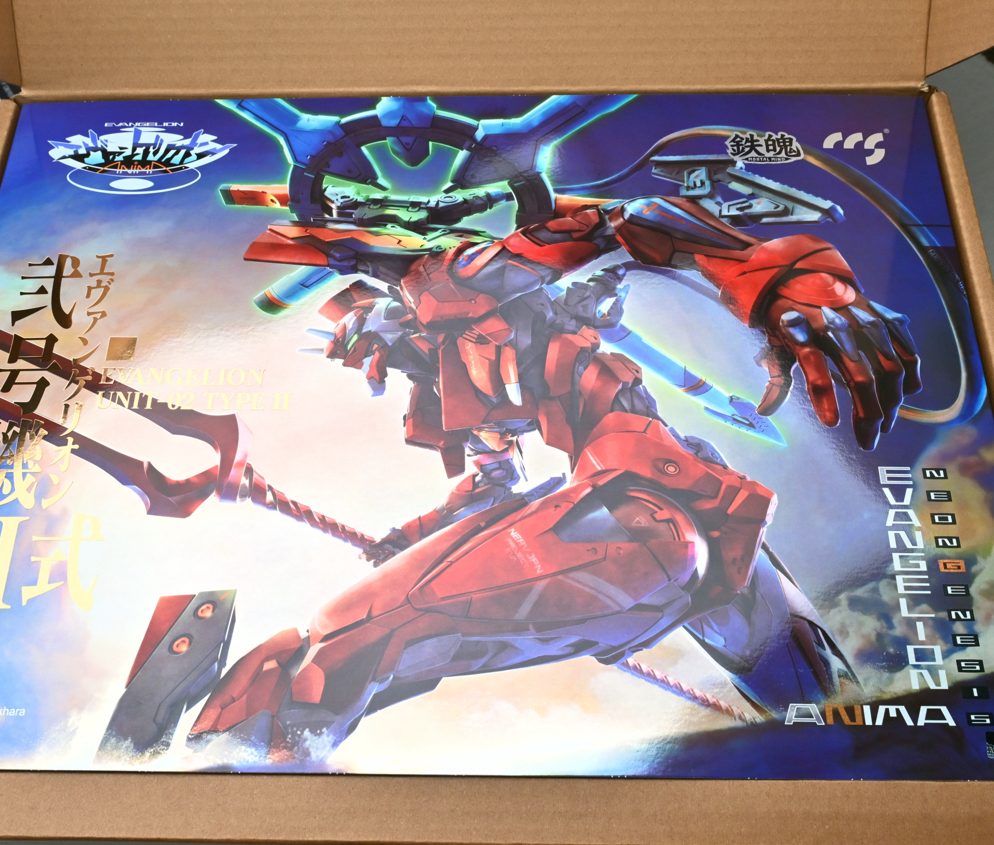 【CCSTOYS鐵魄】 明日香的赤紅怒火 浴火重生的野獸 鐵魄 EVA 貳號機 II式 開箱