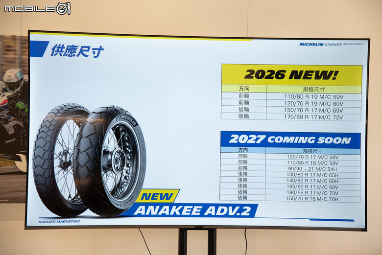 點我看大圖 Michelin ANAKEE ADVENTURE 2全新發表!道路試駕體驗路感超良好!