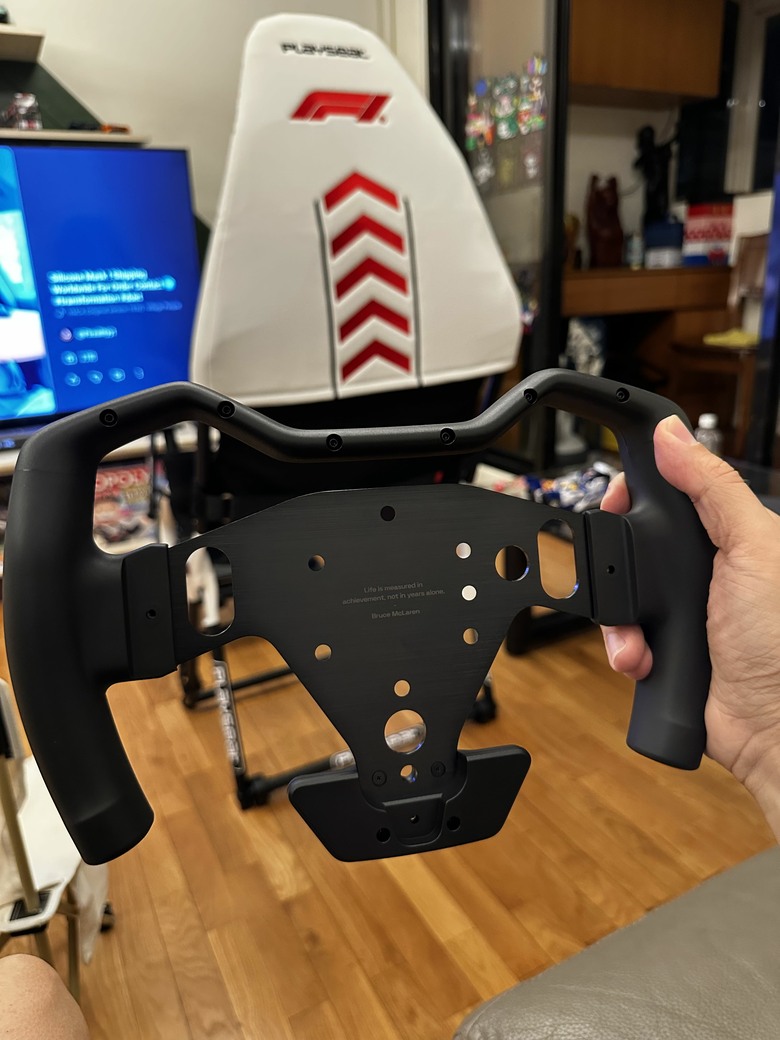 更新聯名！PS5系統-羅技RS50方向盤+PLAYSEAT Challenge DD F1折疊車架+Mclaren聯名F1方向盤開箱