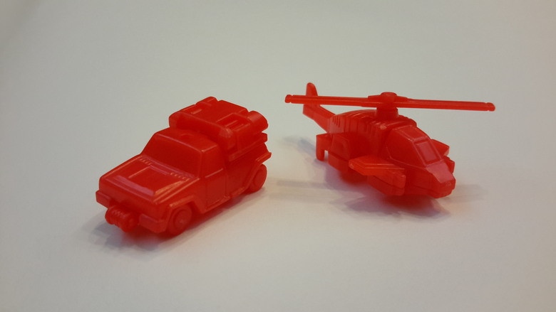 【玩情懷收回憶】上個世紀變形機器人食玩模型（汽車、機車篇）