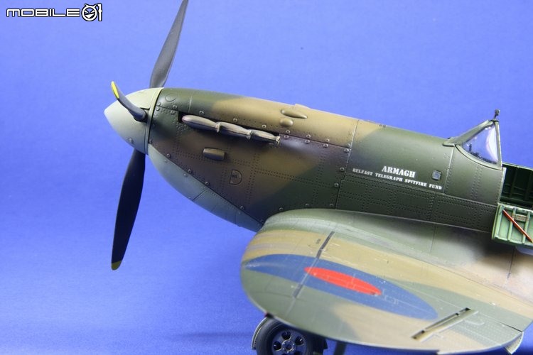 [模型製作記] 英國噴火戰鬥機Spitfire MK.II 1/32