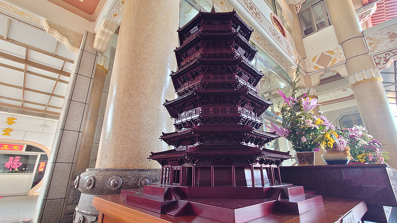[展覽]:基隆-月眉山.靈泉禪寺(古代建築模型展)-TAIWAN KEELUNG Lingquan Temple(Ancient Architectural Model Exhibition)