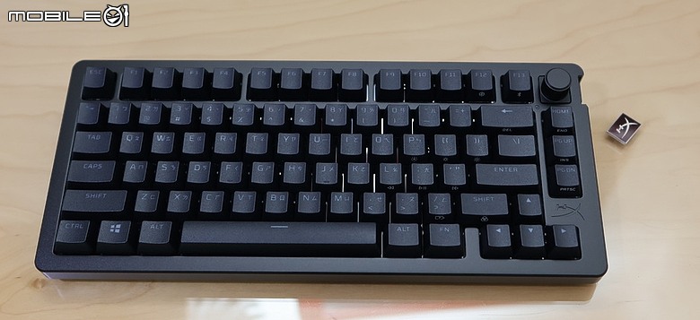 HP 無線三模＋熱插拔 HyperX Alloy Rise RGB 75 Wireless