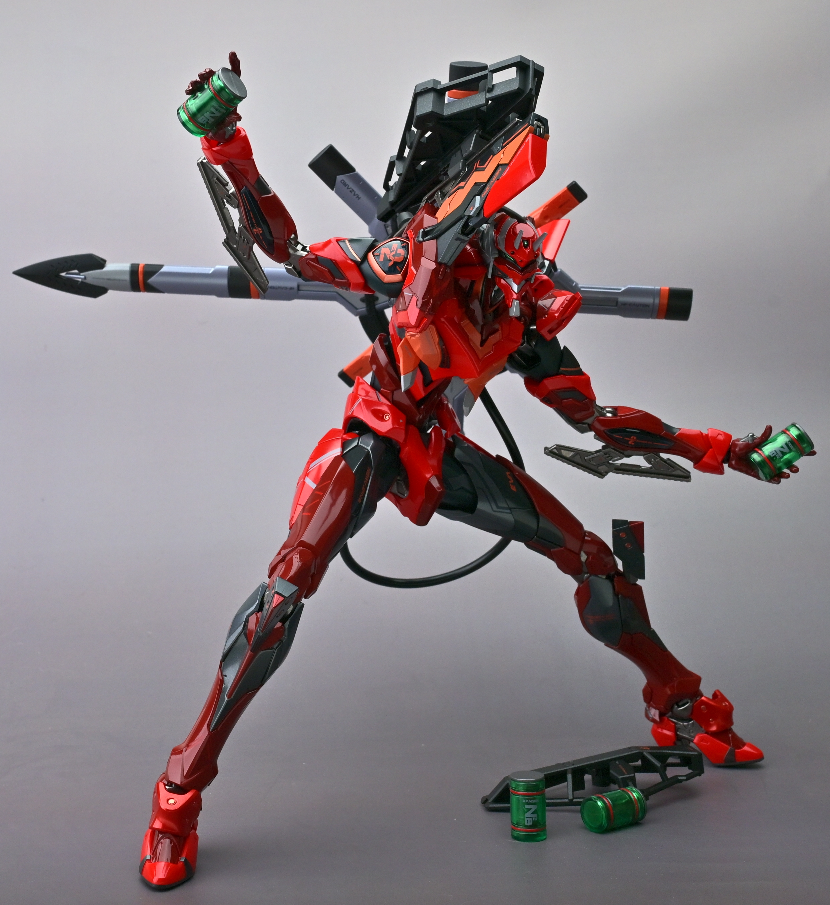 【CCSTOYS鐵魄】 明日香的赤紅怒火 浴火重生的野獸 鐵魄 EVA 貳號機 II式 開箱