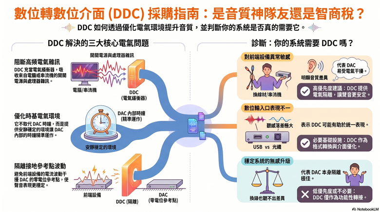 串流撥放疑問:無線比有線網路聲音好?電腦及iPad跟專用串流機不分上下?後端有強大的DAC時前端都不須優化處裡了?