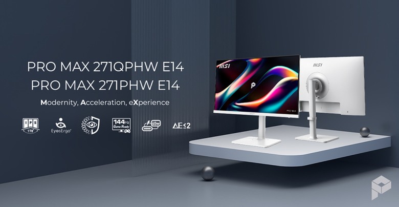 有護眼LCD也有高階OLED，MSI PRO MAX商務螢幕系列有點意思