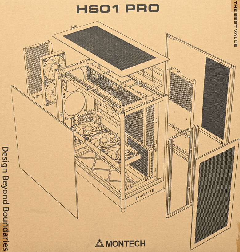 點我看大圖 MONTECH DESIGN HS01 PRO機殼開箱
