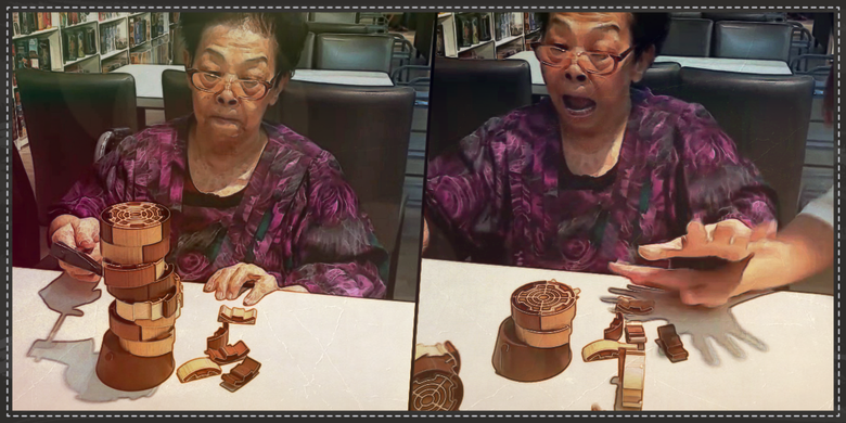 敲落記憶的最後一斧：阿嬤的棉花糖捲髮與「食飽未？」