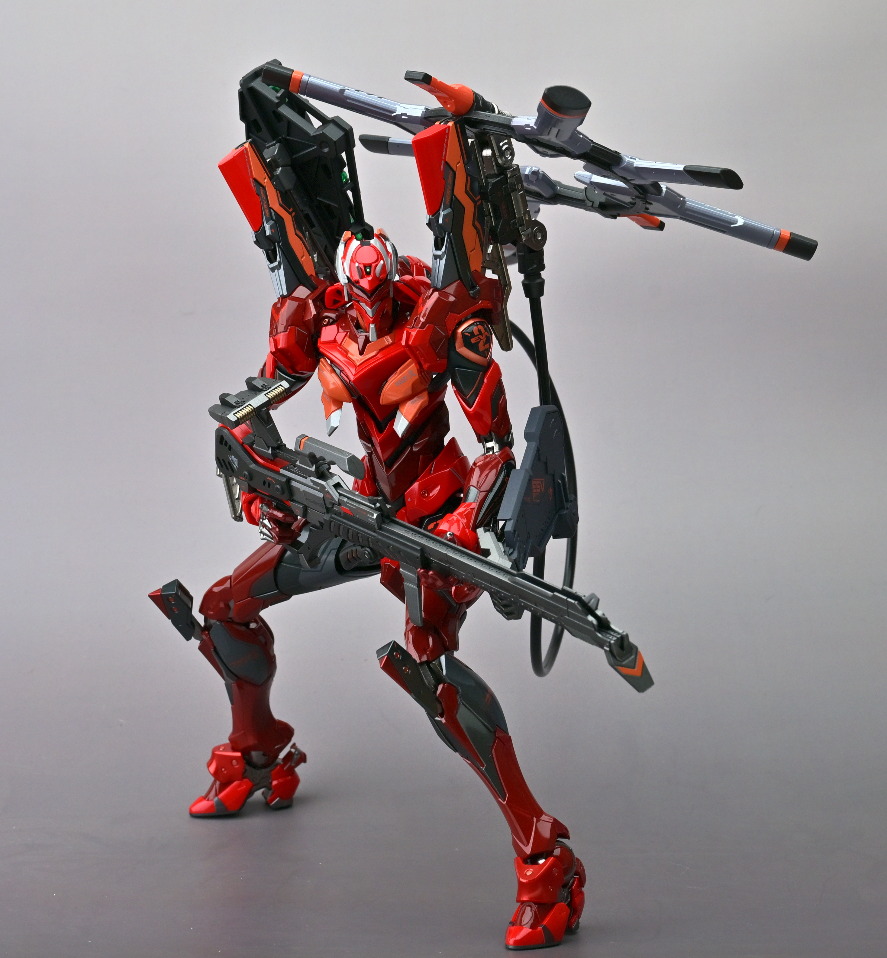 【CCSTOYS鐵魄】 明日香的赤紅怒火 浴火重生的野獸 鐵魄 EVA 貳號機 II式 開箱