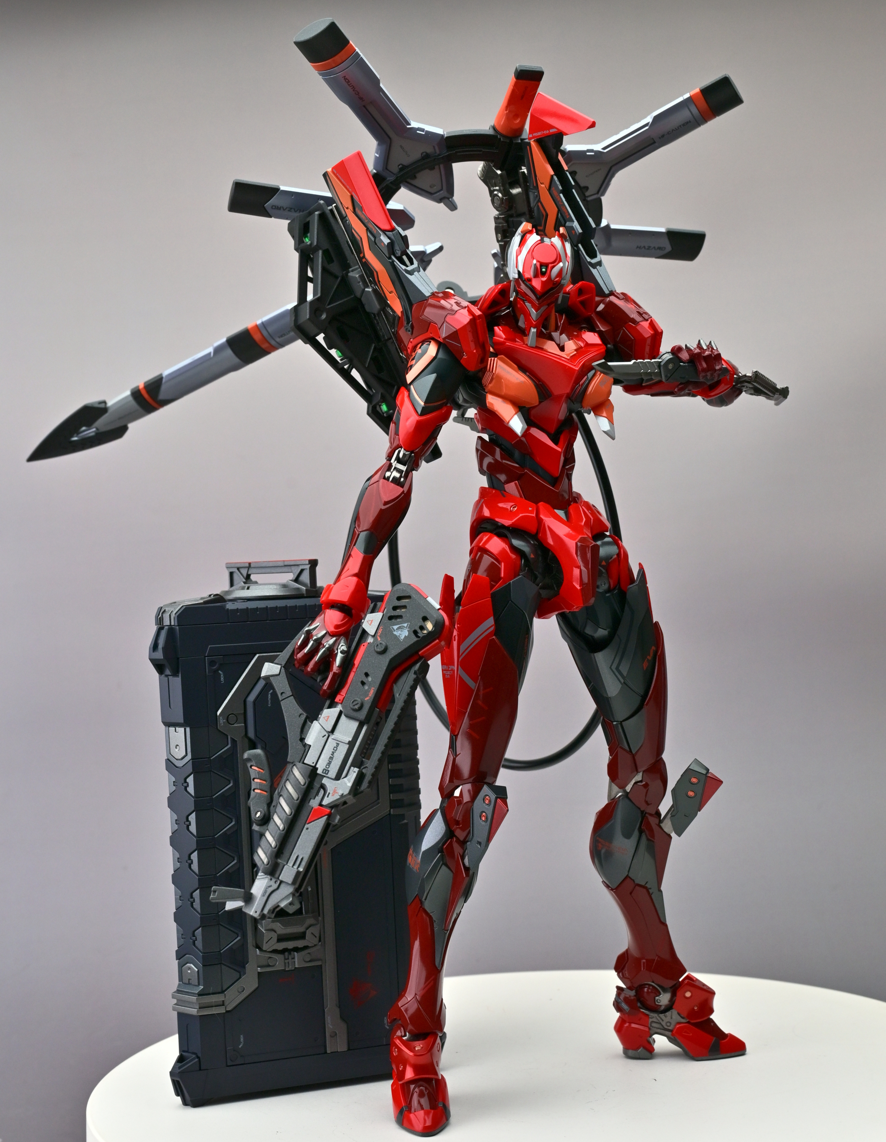 【CCSTOYS鐵魄】 明日香的赤紅怒火 浴火重生的野獸 鐵魄 EVA 貳號機 II式 開箱