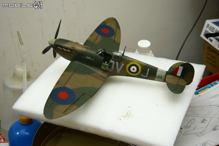 [模型製作記] 英國噴火戰鬥機Spitfire MK.II 1/32