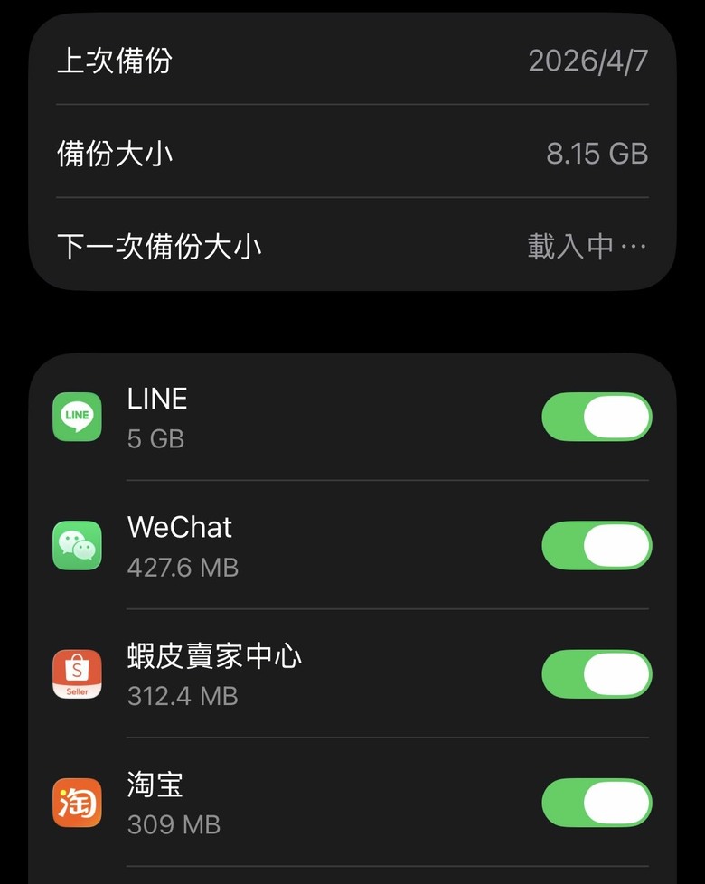 Line對話紀錄消失