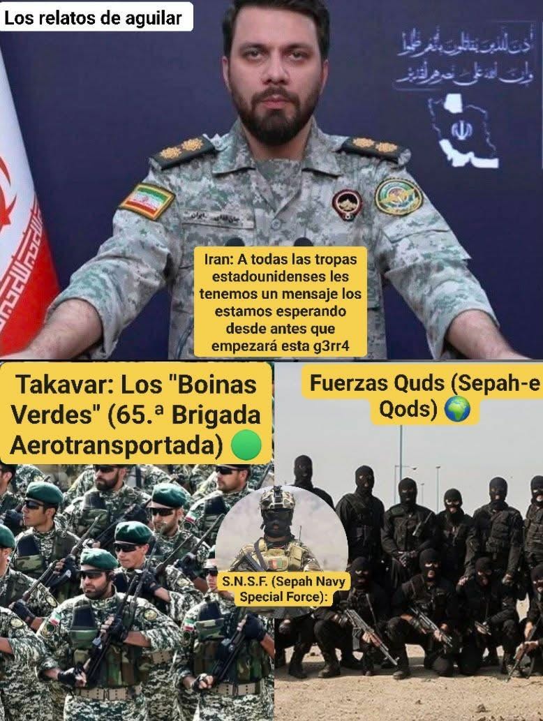 💥🚨突發新聞：🇮🇷💥🚨伊朗特種部隊已做好迎接入侵者的準備❗