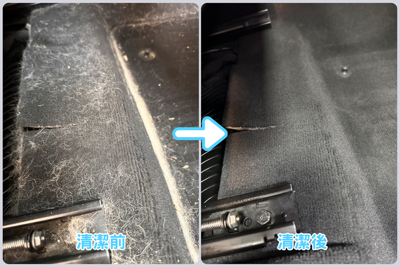 狗毛車變新車！台南內裝清洗＋特殊狗毛處理