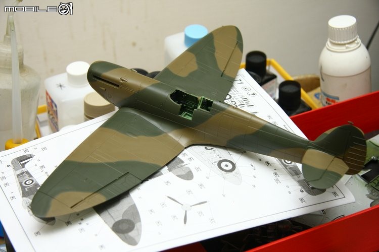 [模型製作記] 英國噴火戰鬥機Spitfire MK.II 1/32