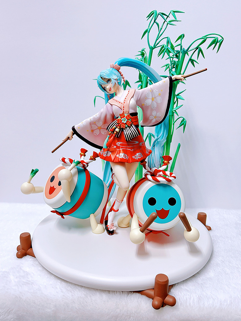 【開箱】BNFDX 初音未來 × 太鼓達人 - 一鼓一音,躍然於聲!