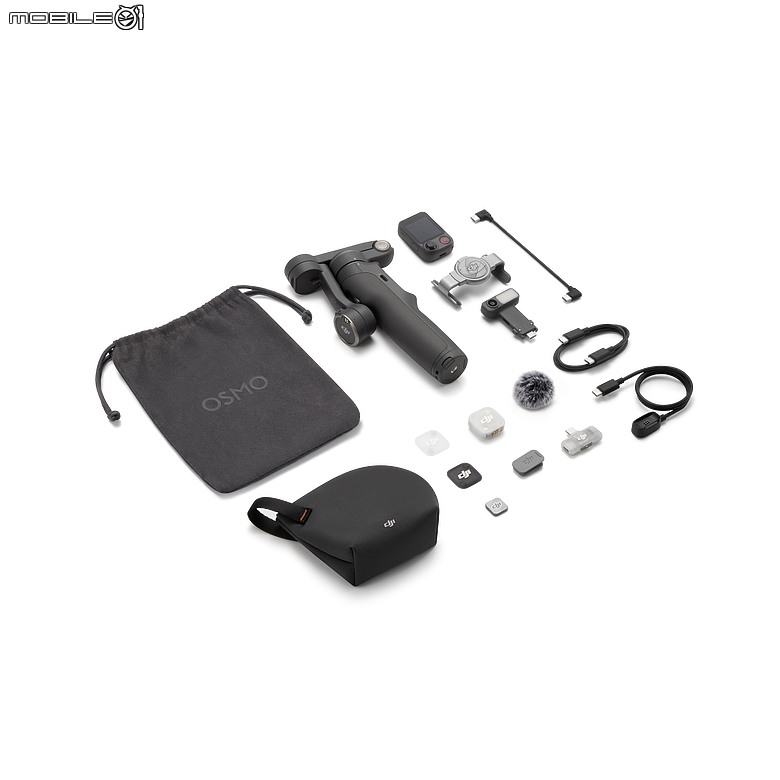 DJI Osmo Mobile 8P / DJI Mic Mini 2 同步發表｜首創遙控器螢幕、手機版接收器！