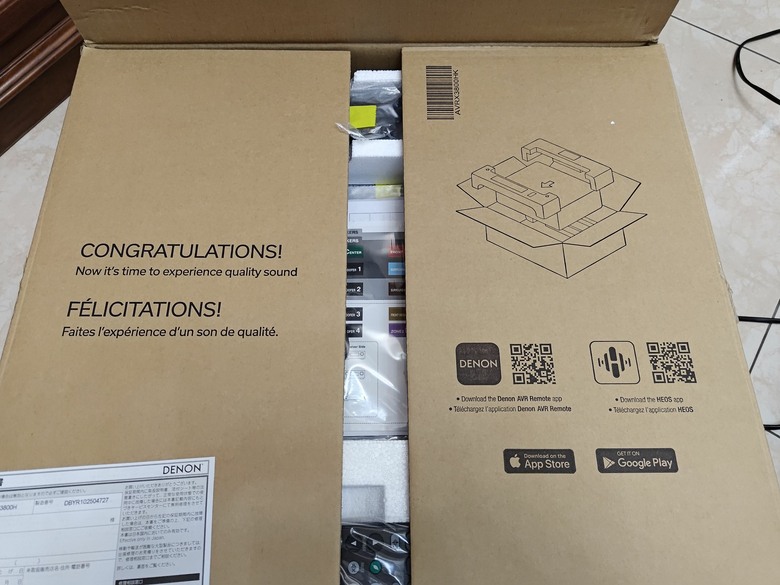 Denon AVR-X3800H 日本亞馬遜 - Dirac ART 主動多聲道數位空間聲學校正